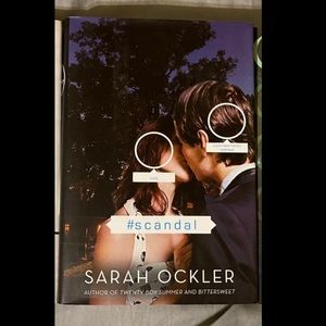 New hardcover bk: Scandal - Sarah Ockler